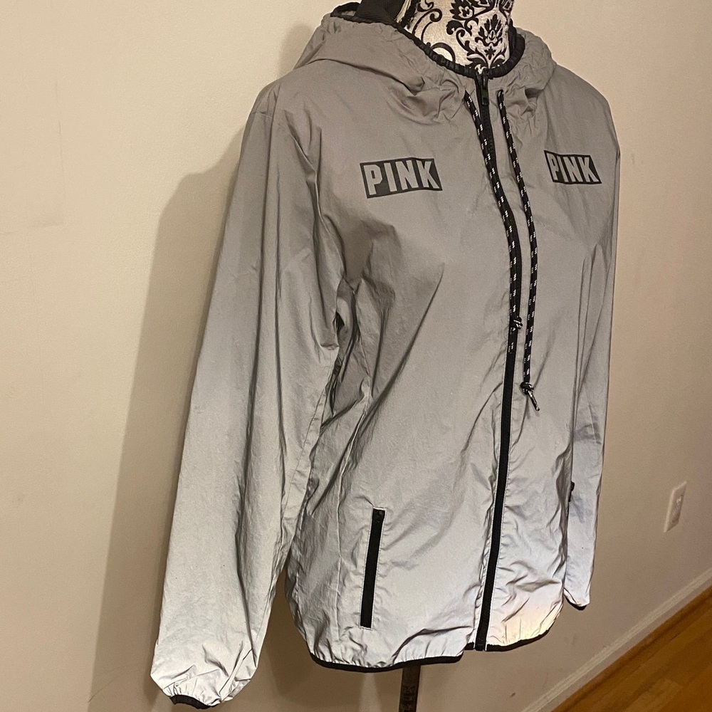 PINK Victoria's Secret Limited Edition Release 002 Reflective Jacket Size XS / S - Picture 7 of 16